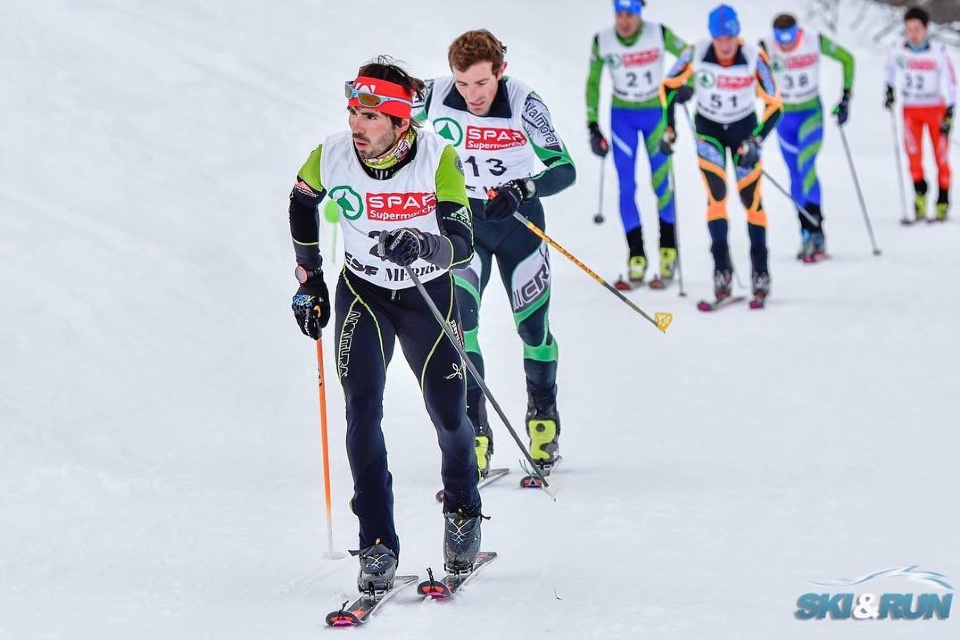15ème place aux Championnats de France de ski alpinisme en vertical race pour Florian