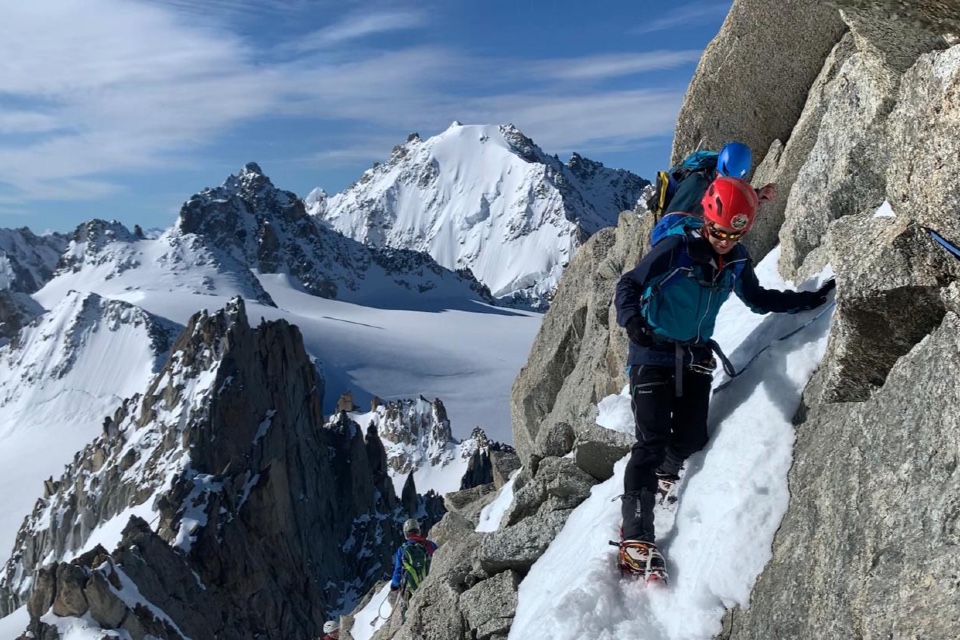 A la conquête de l'Aiguille du Tour