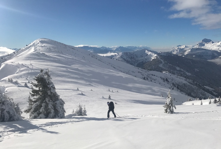 Premiers virages, premiers stages de ski de rando !