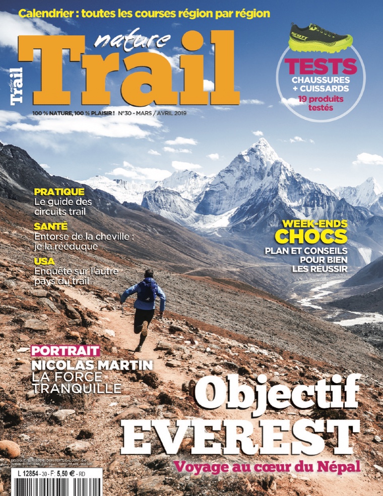 Découvrez notre séjour trail au camp de base de l'Everest ,à la une dans Nature Trail !