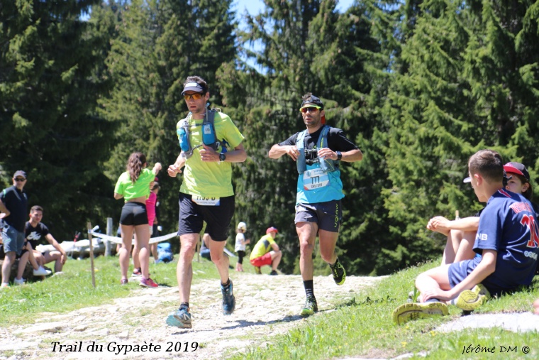 Podium au trail du Gypaete pour JC