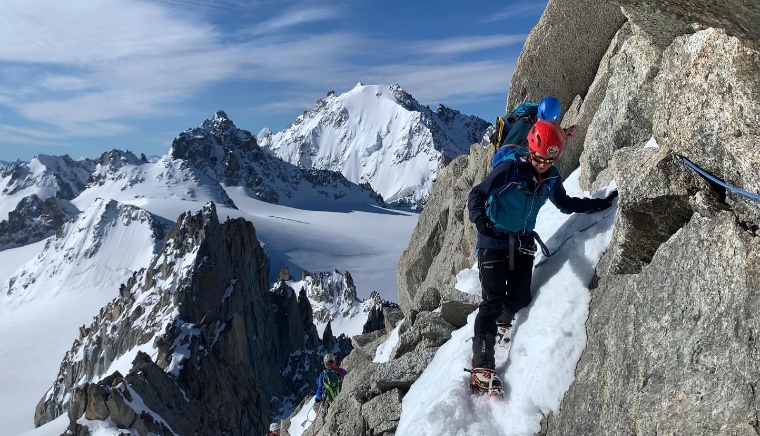 A la conquête de l'Aiguille du Tour