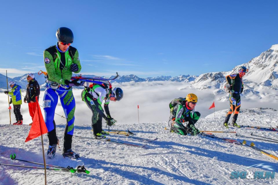 13eme place de Florian aux championnats de France de ski alpinisme