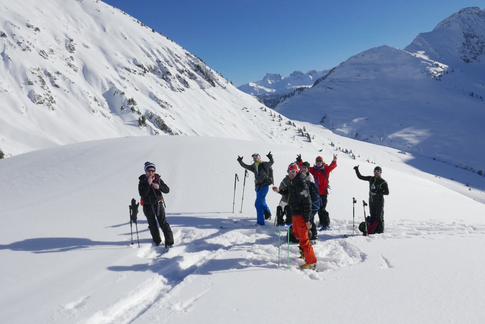 Stage initiation ski de rando à Arêches , 4 jours au top !