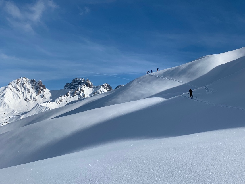 Stage initiation ski de rando à Arêches , 4 jours au top !