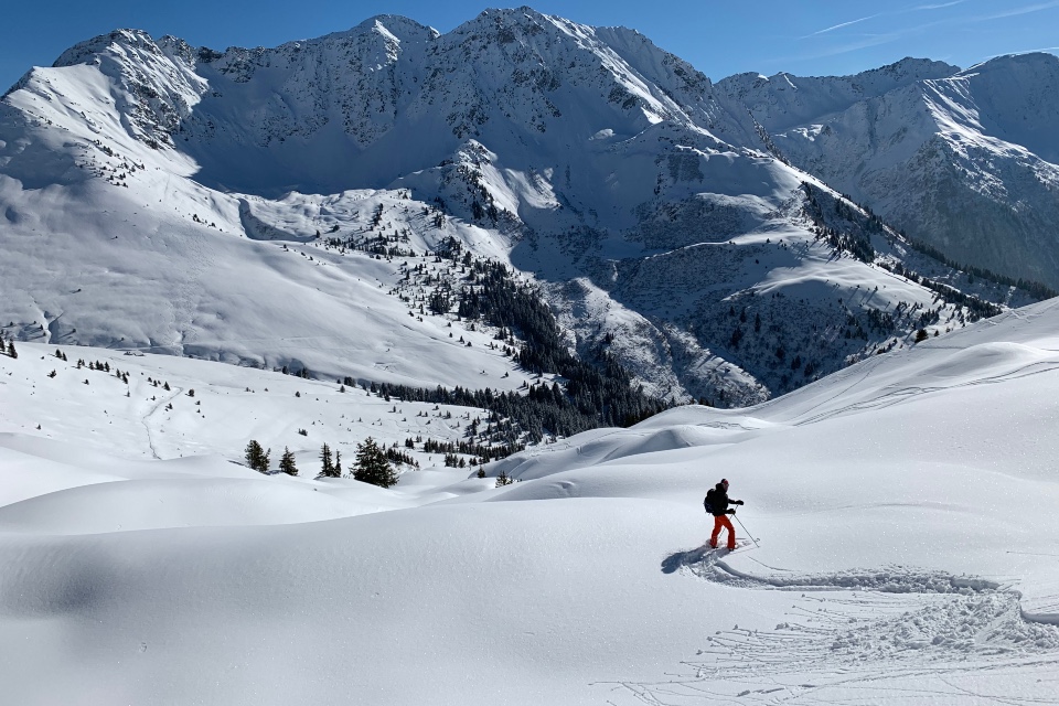 Stage initiation ski de rando à Arêches , 4 jours au top !