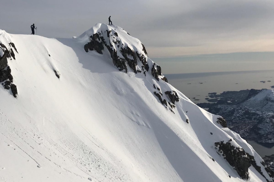 Ski de rando en Norvège - jour 2