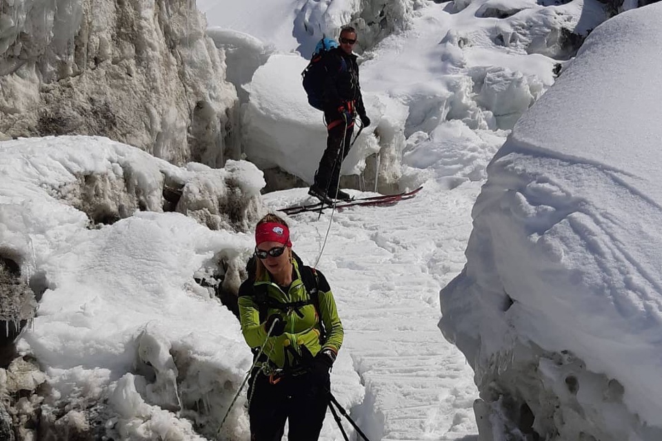 Mont Blanc à skis