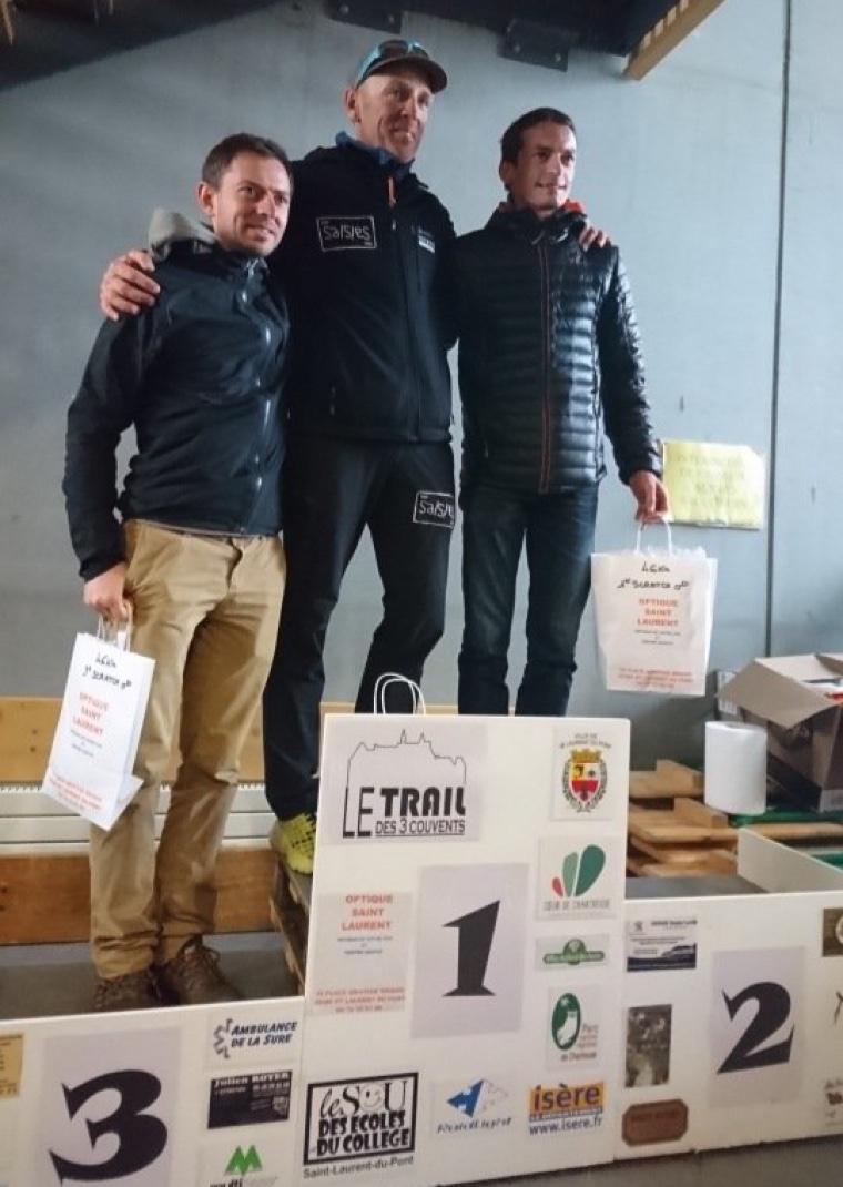 Et une victoire de plus pour Seb Gérard au trail des 3 Couvents en Chartreuse