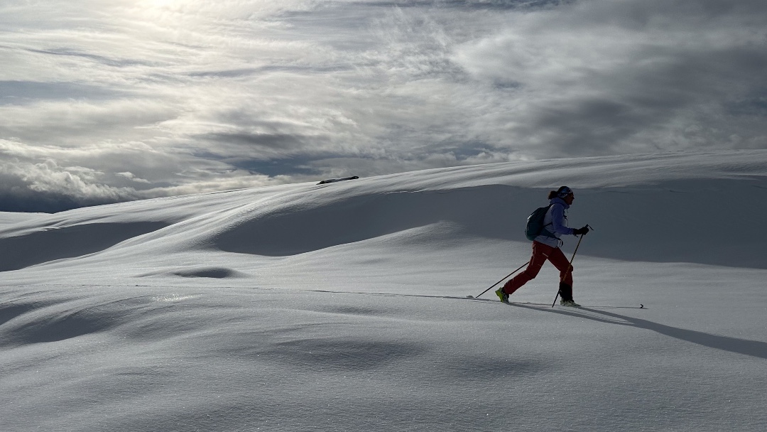 Initiation ski de rando à Combloux 8