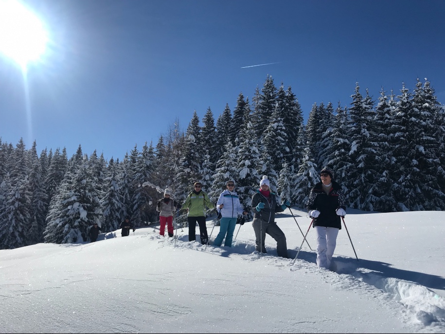 Rando raquettes à la journée 1