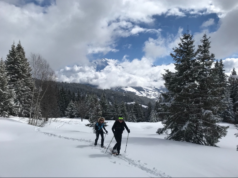 Rando raquettes à la journée 2