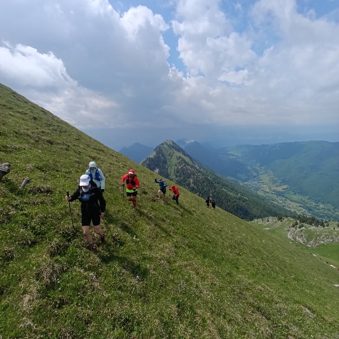 week-end trail dans les Bauges avec Ugo Ferrari 5