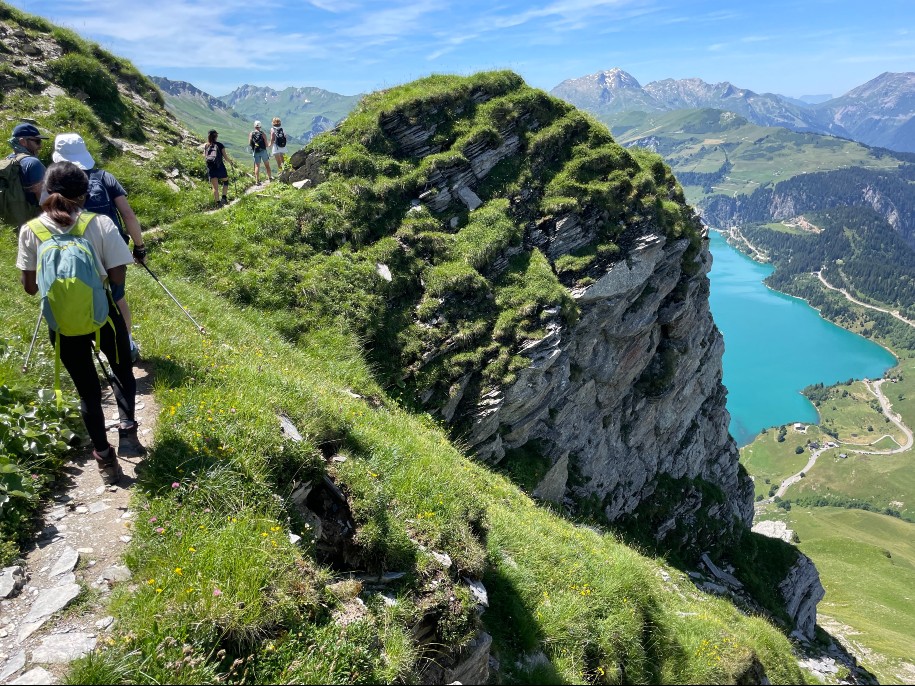 Rando Lac - Roselend et le Roc du Vent 6