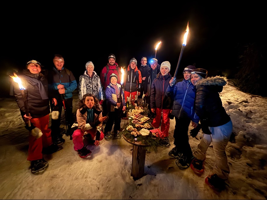 Apéro en raquettes 1