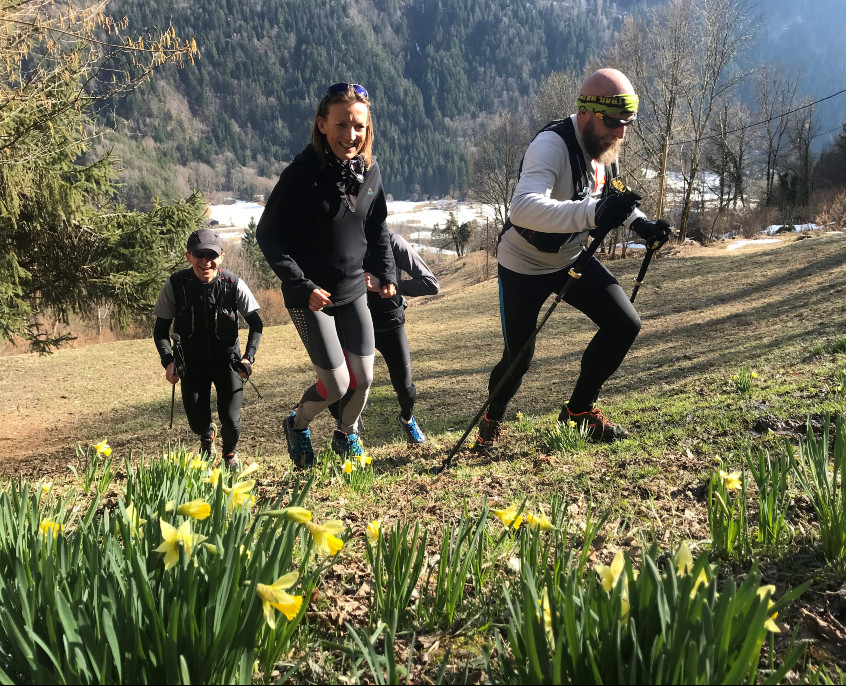 Trail et ski de fond aux Saisies 1