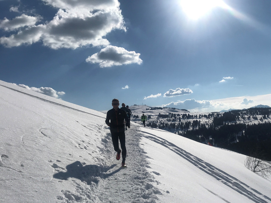 Trail et ski de fond aux Saisies 2