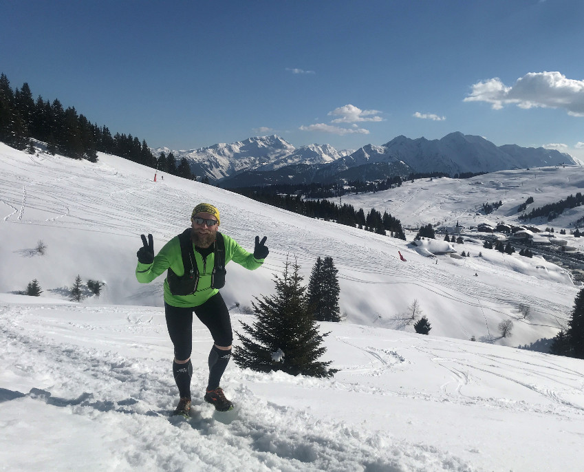 Trail et ski de fond aux Saisies 4