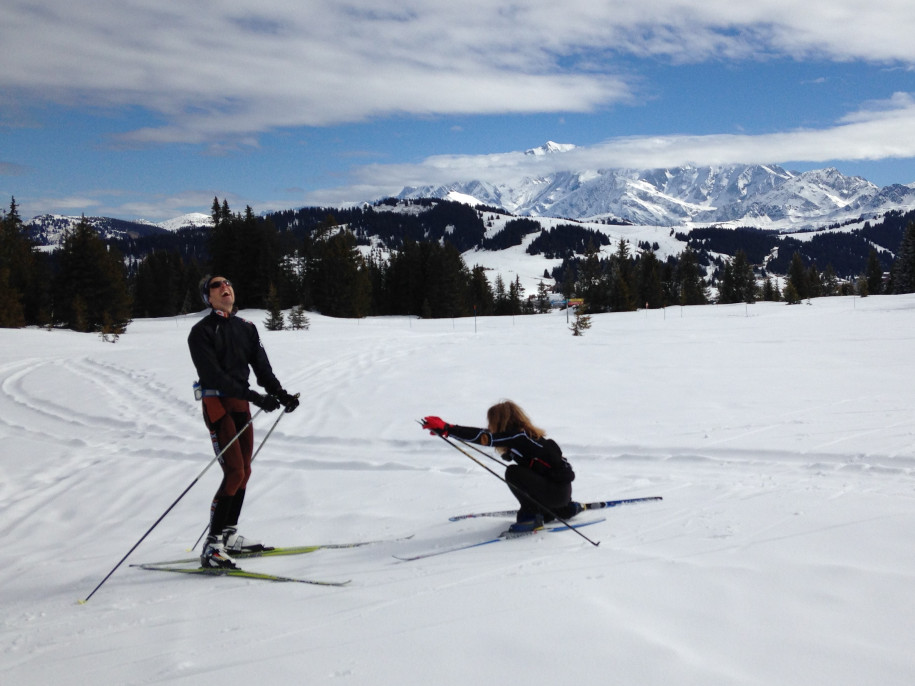 Trail et ski de fond aux Saisies 11