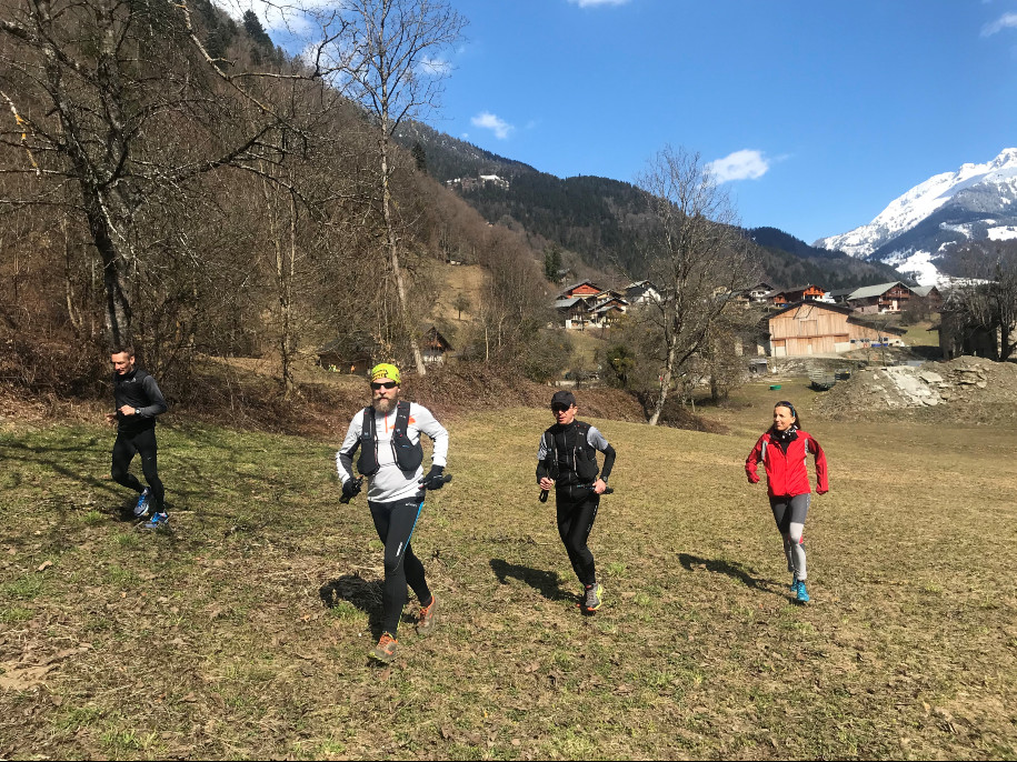 Trail et ski de fond aux Saisies 5