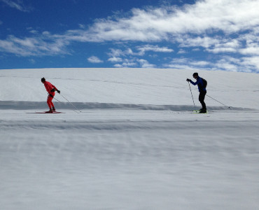 Trail et ski de fond aux Saisies