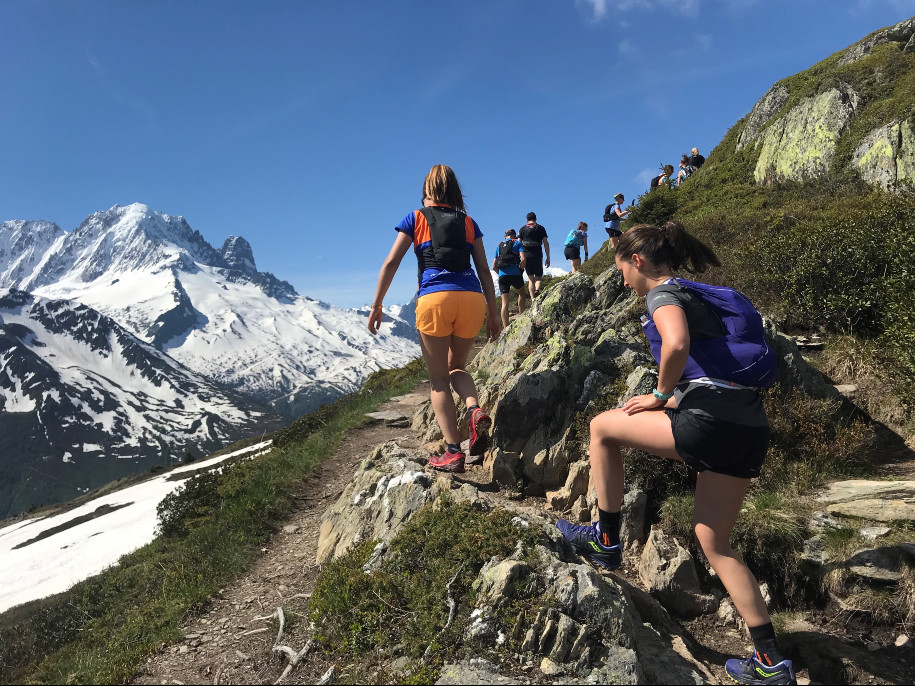 Stage trail au féminin à Saint Gervais 1