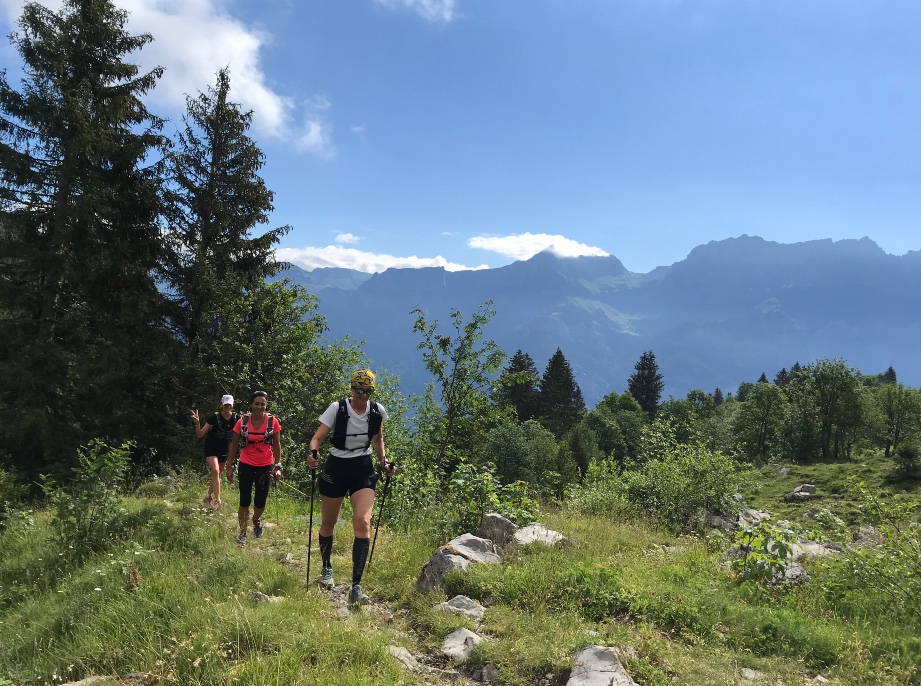 Stage trail au féminin à Saint Gervais 16