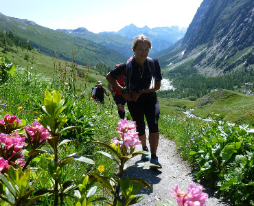 Trail au féminin à Combloux