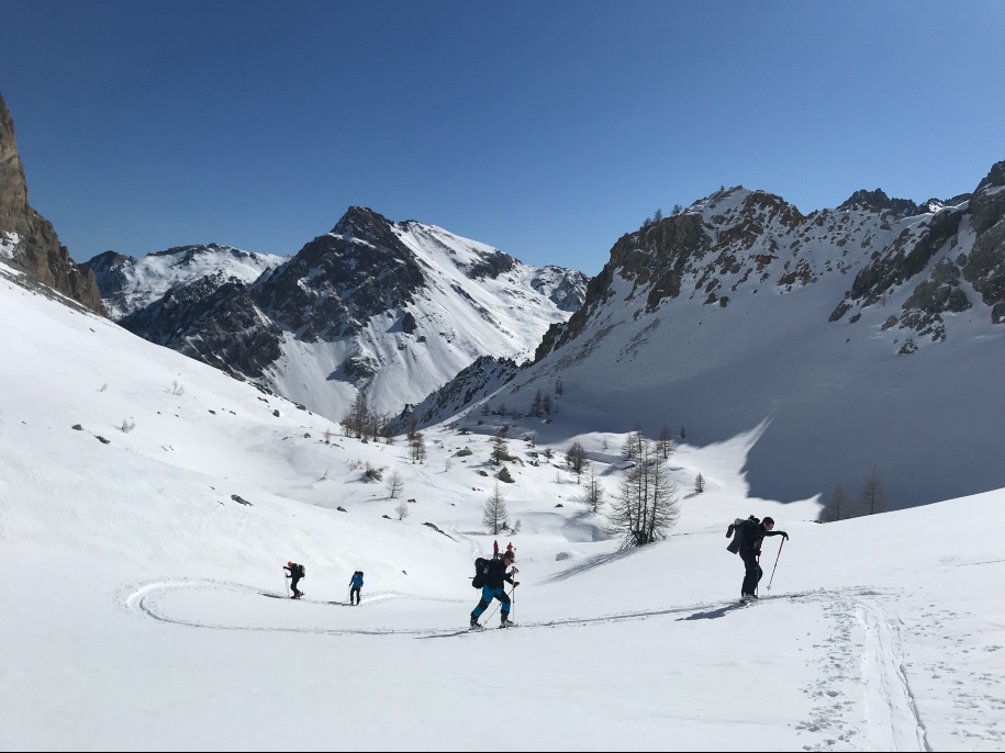 Ski de randonnée dans le Val di Maira, Italie 3