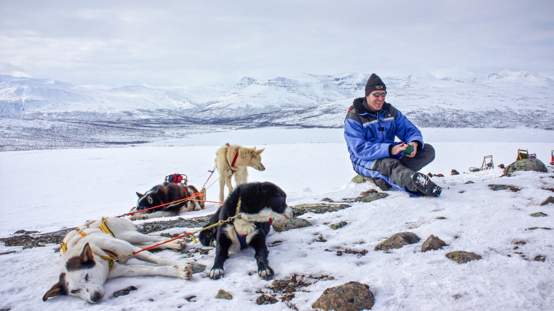 Expé Chiens de traineau et ski de rando en Norvège 7