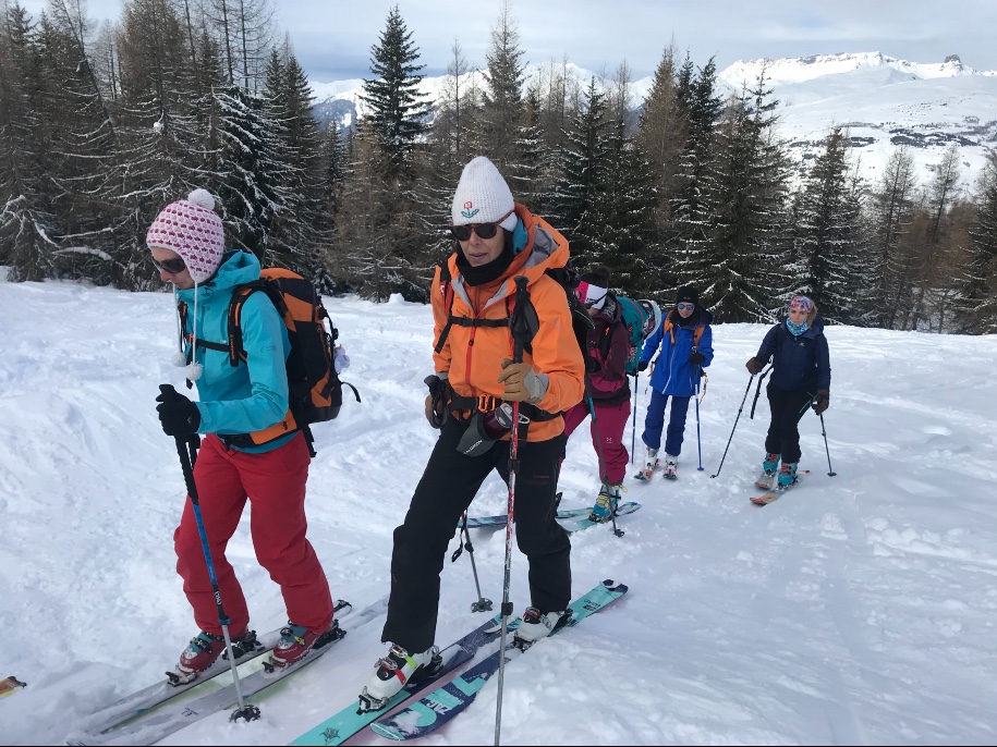 Ski de rando 100% féminin 4
