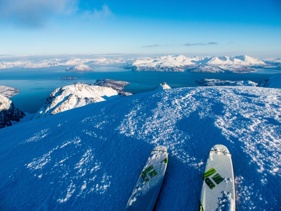 Ski et voile dans les Alpes de Lyngen en Norvège - 2 places 1