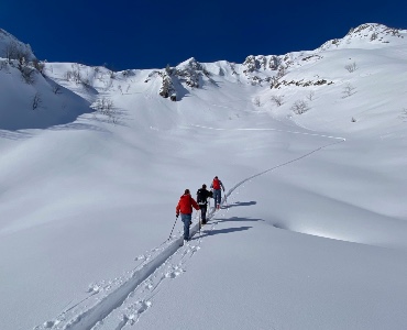 Ski de rando en Valpelline dans le val d'Aoste