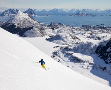 Ski de rando dans les Lofoten
