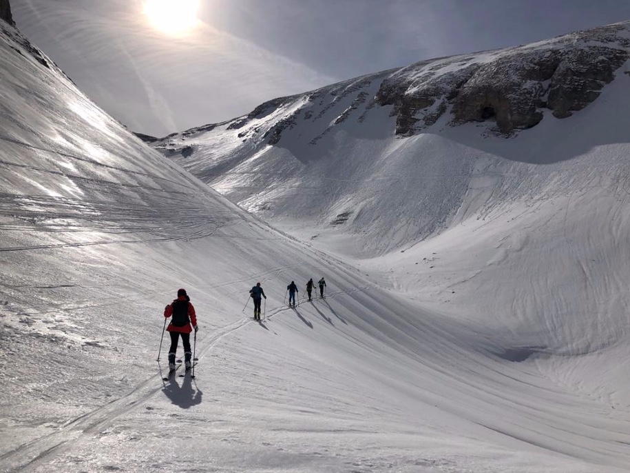 Découverte du ski alpinisme dans le Dévoluy 2