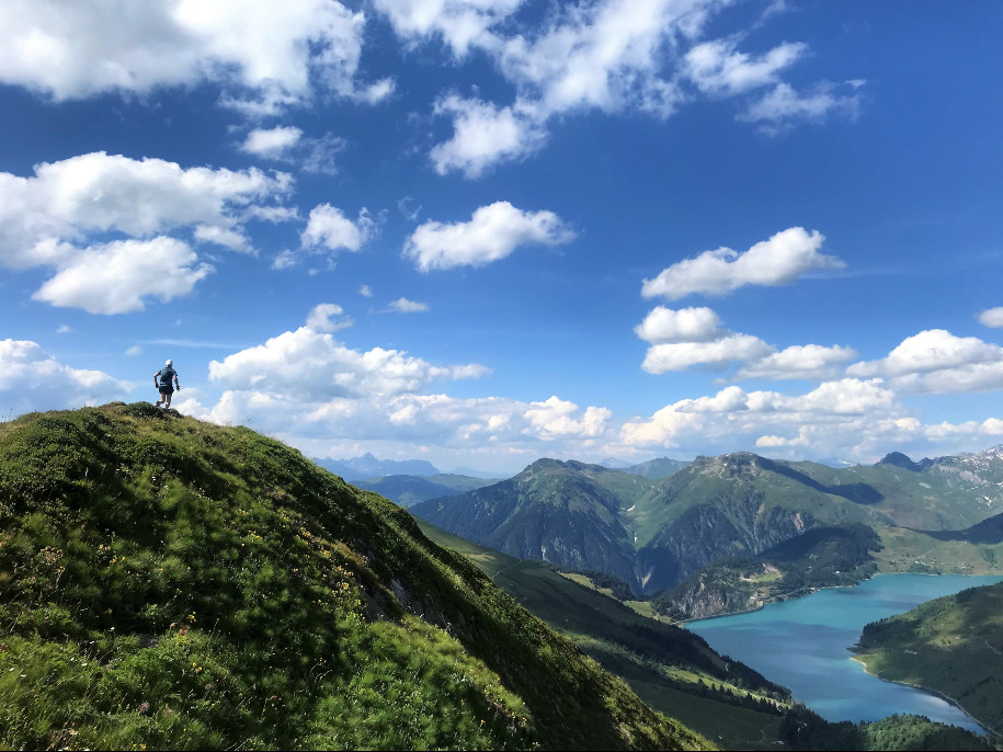 Initiation trail en montagne dans le Beaufortain 1