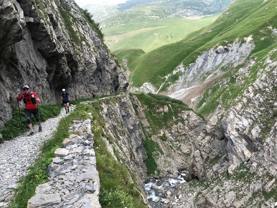 Initiation trail en montagne dans le Beaufortain 2