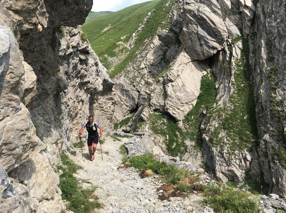 Initiation trail en montagne dans le Beaufortain 6