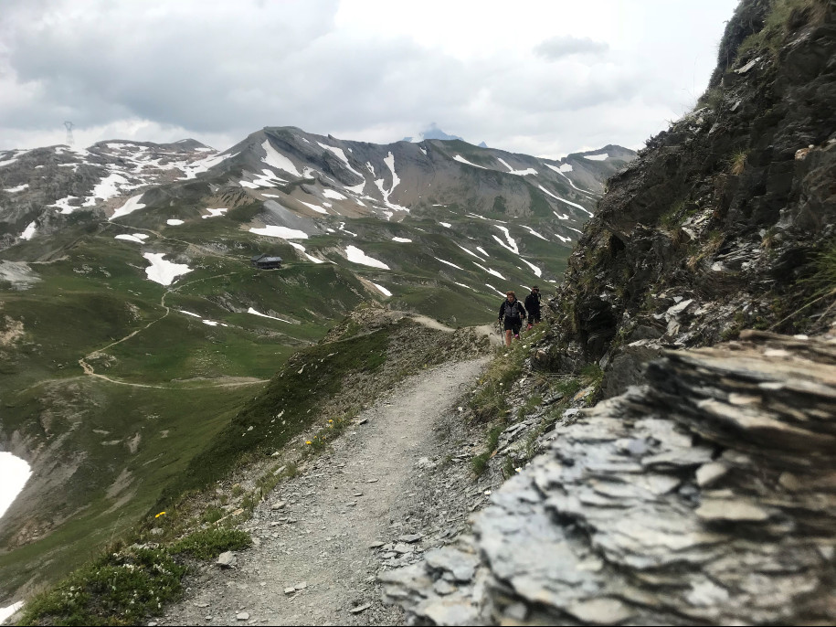 Initiation trail en montagne dans le Beaufortain 3
