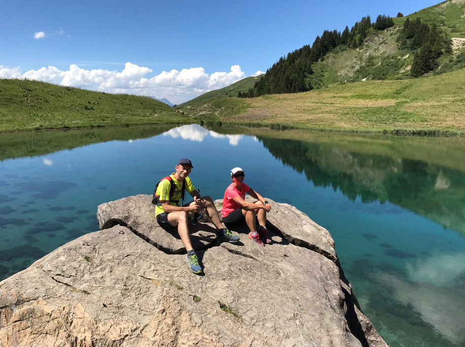 Initiation trail en montagne dans le Beaufortain 5