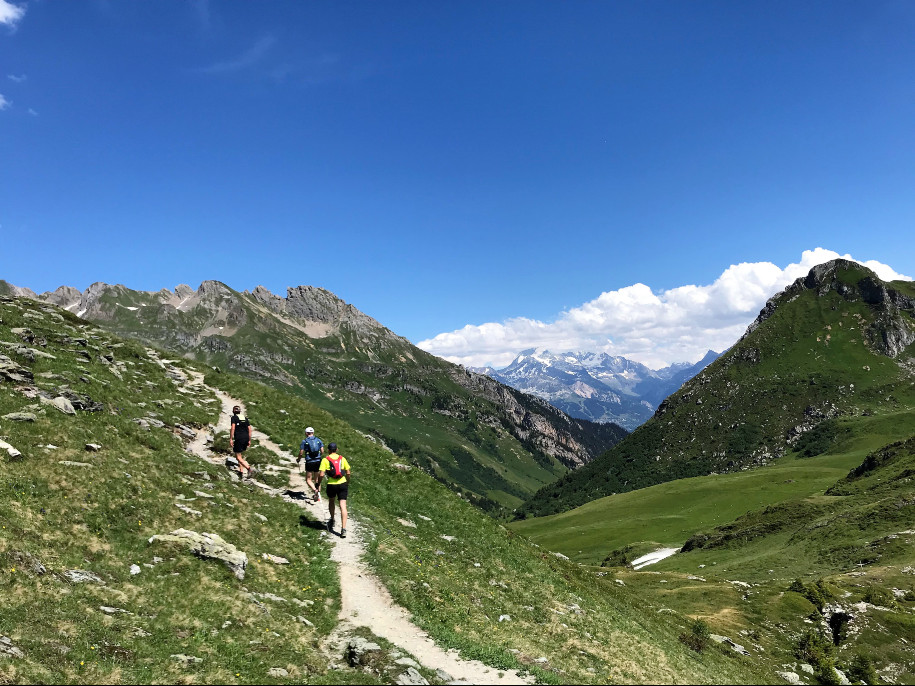 Initiation trail en montagne dans le Beaufortain 8