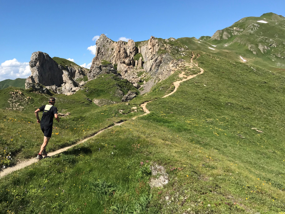 Initiation trail en montagne dans le Beaufortain 9
