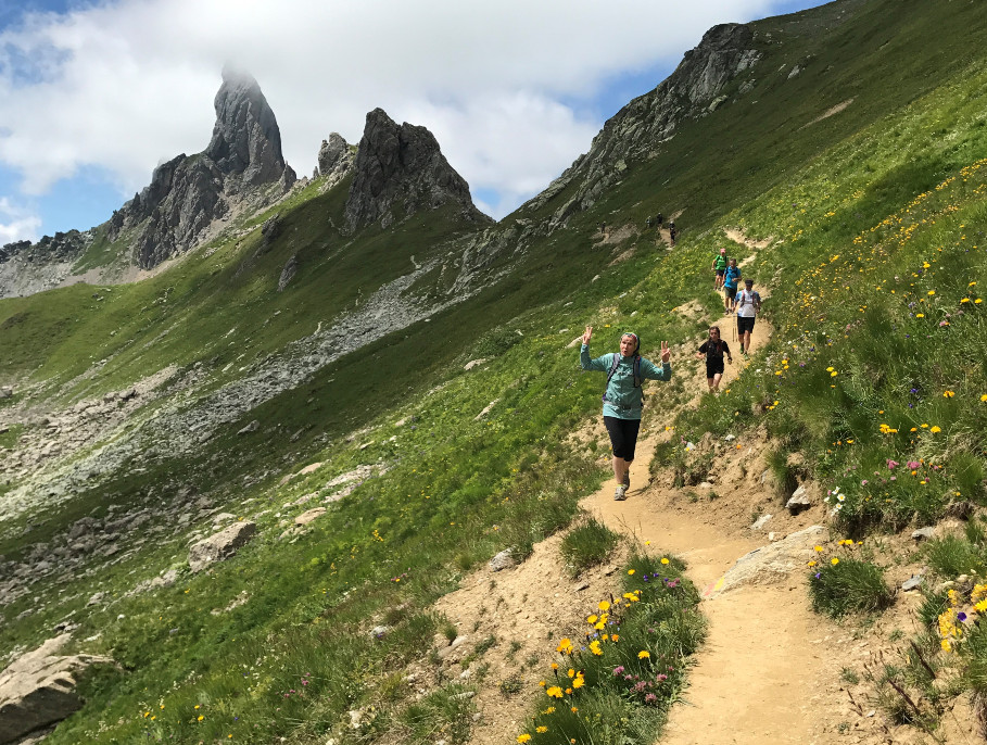 Trail au féminin à Combloux 10